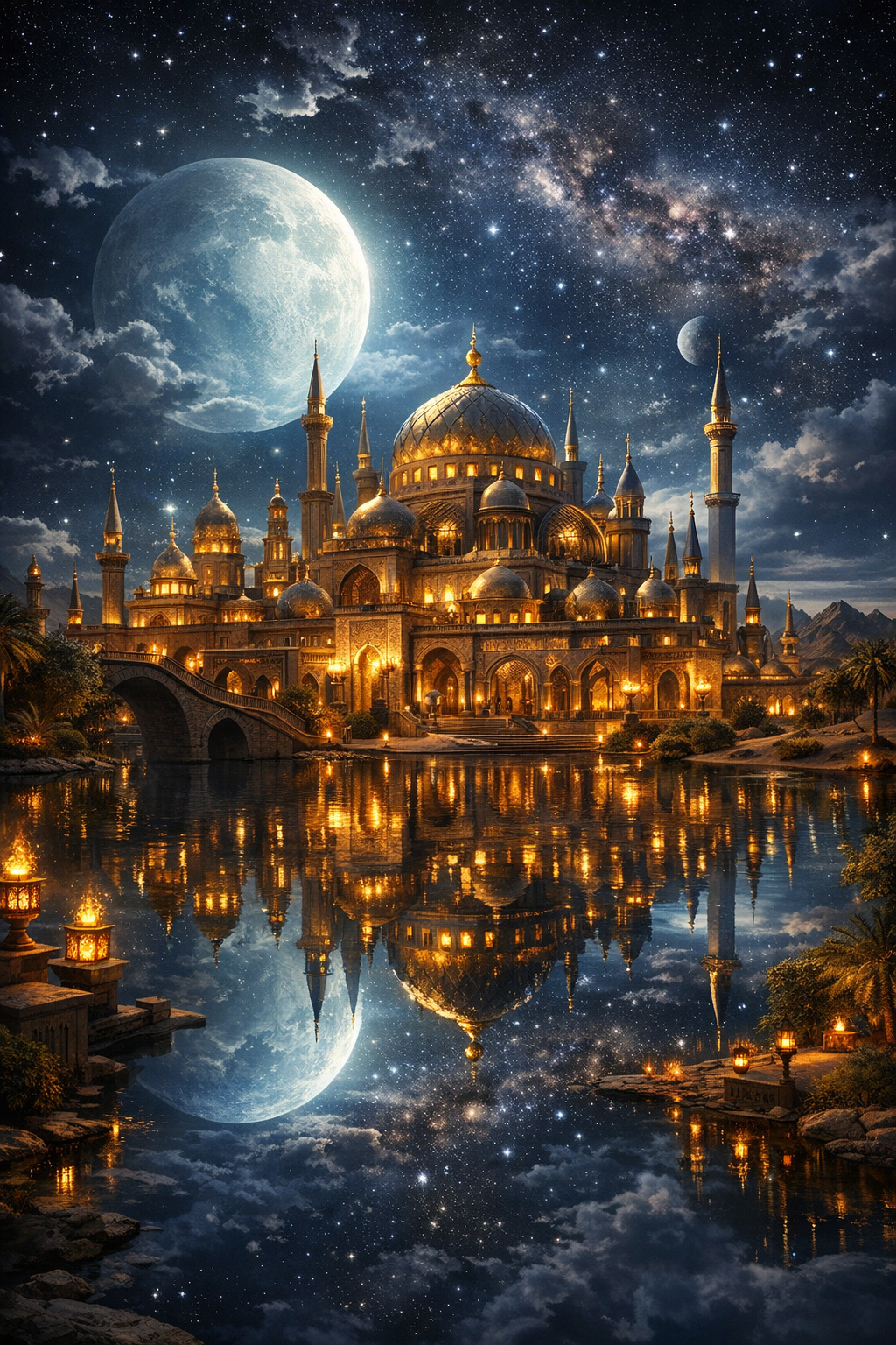 Arabian Nights Themed Small Palace Astral Construct (image for) Arabian Nights Themed Small Palace Astral Construct